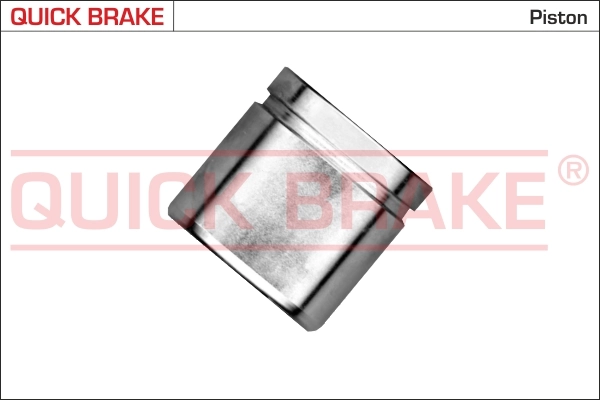Piston, brake caliper